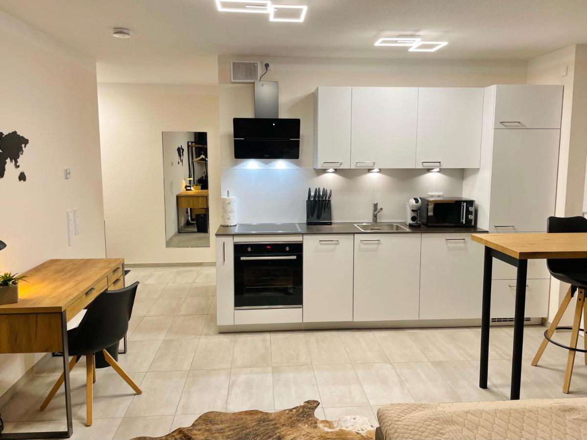 Apartment im gehobenen Stadtviertel - Perfekt für Selbstversorger Aalen Exterior foto